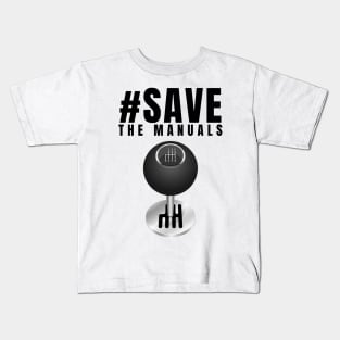 Save the manuals Kids T-Shirt